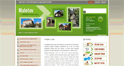 Desktop Screenshot of malecovsko.cz